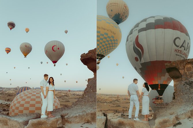 Fascinating Cappadocia Photoshoot by Private Minivan - Final Photos in Goreme’s Carpet Corner Hotel