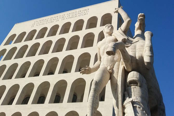 Fascist Rome Tour - The Phantom of Mussolini - Discovering Fascist Sports Complexes at Coni Piscine and Stadio dei Marmi