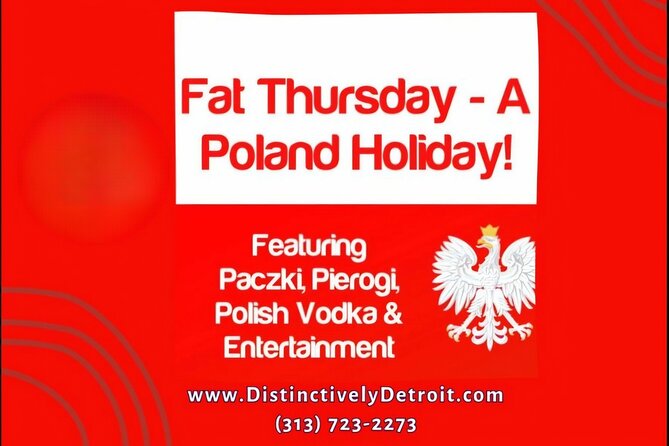 Fat Thursday Celebrating an Annual Polish Tradition - Celebrate Polish Heritage with a Unique Fat Thursday Tour in Michigan