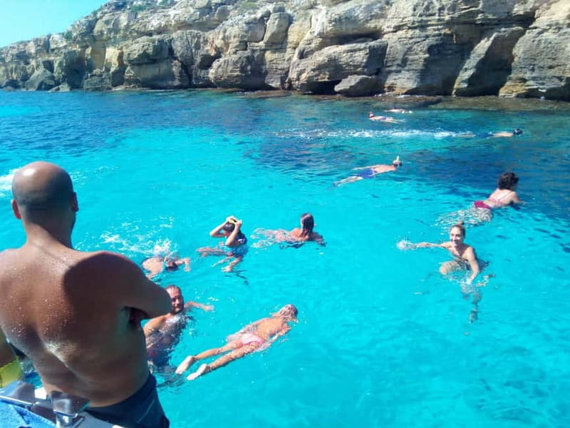 Favignana and Levanzo Boat Cruise with Lunch - Underwater and Cave Experiences