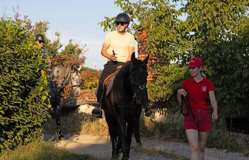 Fazana: Sunset 1-hour Horse Riding in Nature with Guide - Experience Suitability and Accessibility
