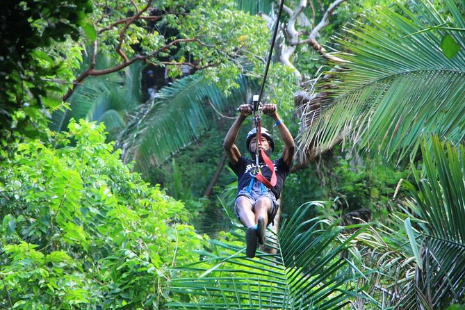 Feel the adrenaline and launch the 11-line zip line - Introduction to the Puerto Vallarta Zip Line Tour