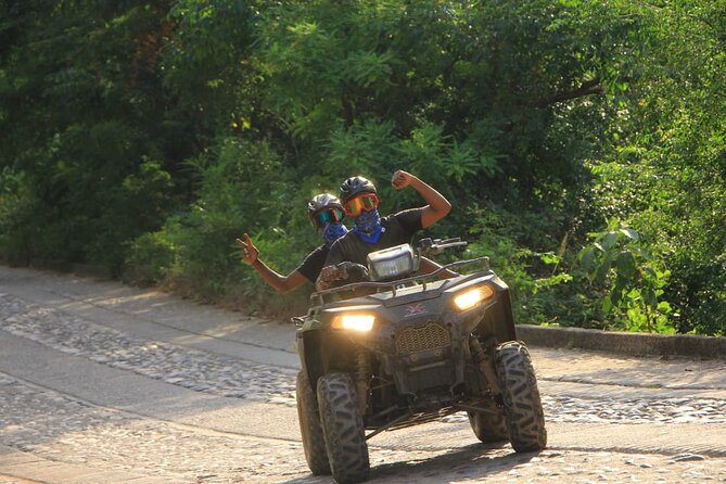 Feel the adrenaline and speed in ATVs - The scenic stop at Puente Rio Cuale with breathtaking views