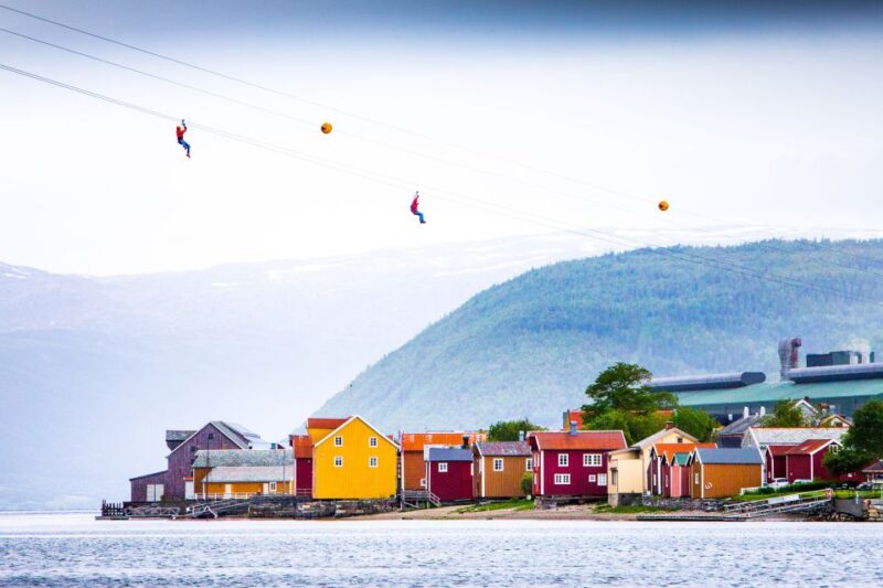 Feel the adrenaline in Mosjøen Zipline - Key Points