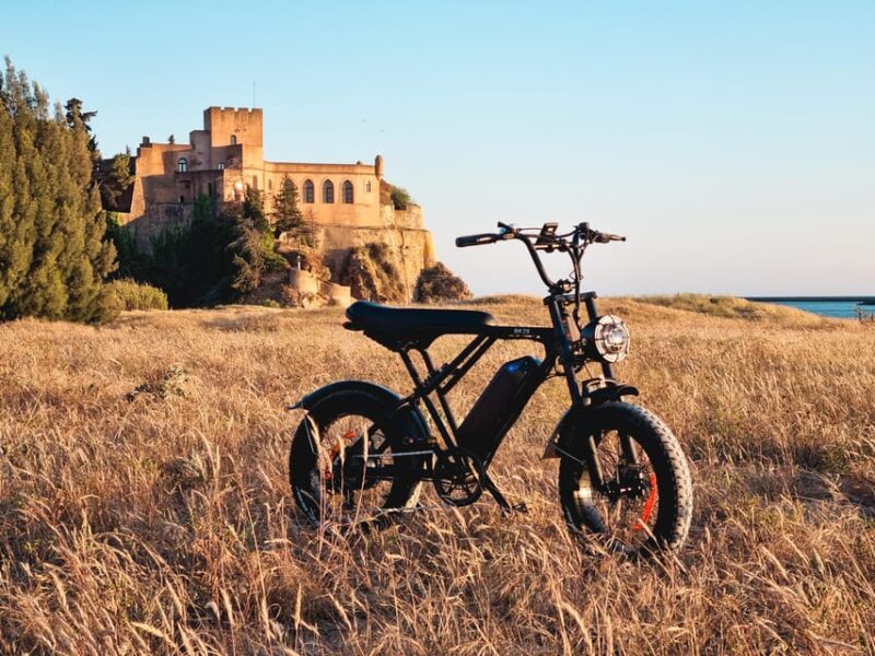 Ferragudo: Explore in style with Fat Bikes - Panoramic Views from the Church Viewpoint