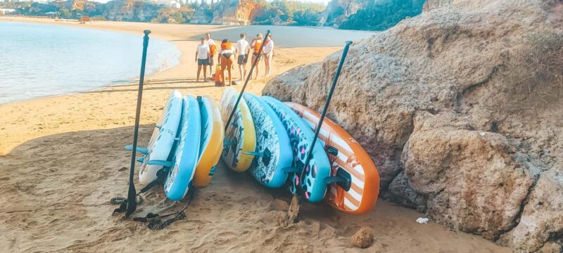 Ferragudo: Private Guided Kayak & SUP Tour - Snorkeling and Beach Breaks Along the Route