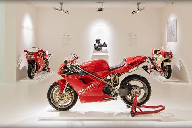 Ferrari Museum, Ducati Lamborghini Factories and Museums - Optional Test Drives and Simulator Experiences