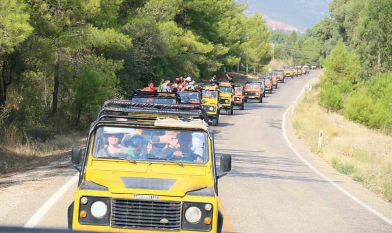 Fethiye: Jeep Safari to Tlos, Yakapark, Saklikent with Lunch - Lunch at Yakapark: Tasty Choices and Scenic Views