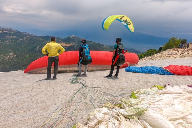 Fethiye Paragliding Experience with optional Photo & Video - The Departure Point at Deep Blue Yamaç Paraşütü in Fethiye