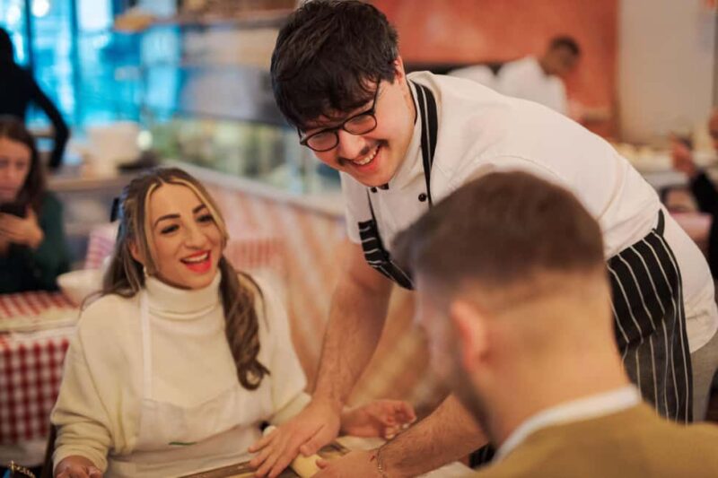 Fettuccine Pasta Cooking Class in Rome City Center - The Guide and Atmosphere: Friendly and Knowledgeable