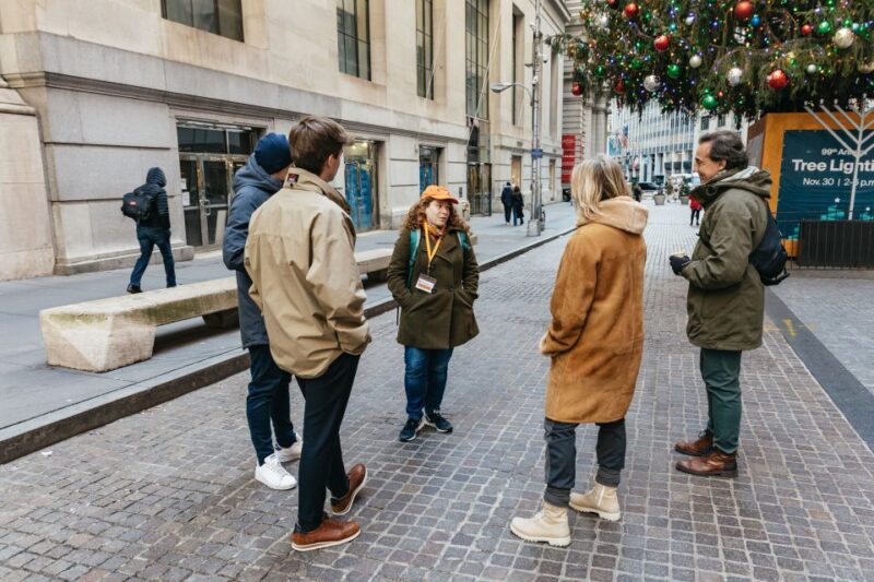 Financial Crisis Tour - The Starting Point: Meeting Outside Blue Bottle Coffee on Broad Street