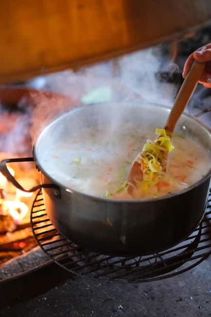 Finnish Traditional Soup Workshop by the Forest (private) - Learning from Knowledgeable Finnish Cuisine Experts