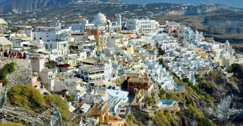 Fira: Walking Tour with Cable Car Ride - What’s Not Included and Optional Add-Ons
