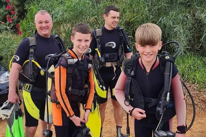 First Time Scuba Dive Adventure, Makronissos, Ayia Napa - Starting Point at Makronissos Beach in Ayia Napa