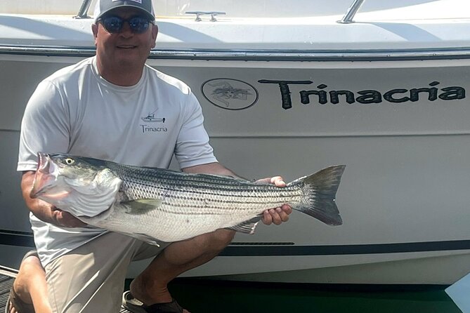 Fishing or Cruising Boston Harbor on Private Yacht Trinacria - Exploring Boston’s Waterways: Mystic River and Charles River