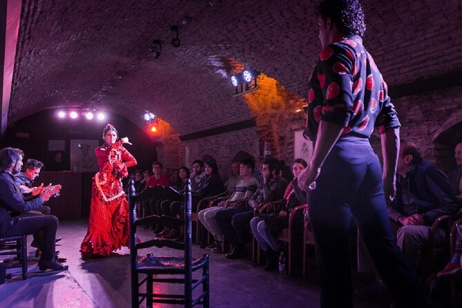 Flamenco Dreams Show in XII century Arabian Vault - Food and Drinks: A Glass of Cava or Soft Drink Included