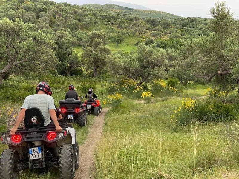 Flamingo ATV tour in Vlora - Discovering the 13th-Century Zvernec Monastery