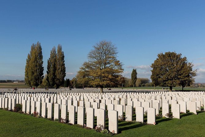 Flanders Fields Remembrance Tour from Brussels - The Immense Tyne Cot Commonwealth War Graves Cemetery