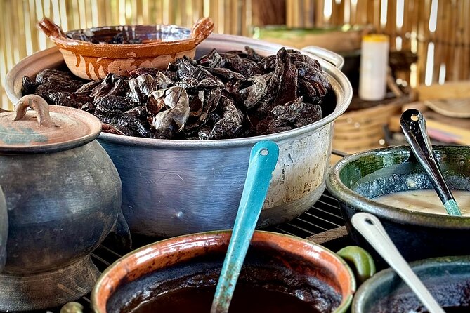 Flavors and landscapes Boil water Mezcal Textiles and Cooking - Practical Details: Duration, Accessibility, and Booking