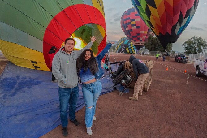 Flight in Balloon Teotihuacan+Archaeological Zone+ Breakfast in CUEVA - The Safety and Quality Standards for Balloon Flights