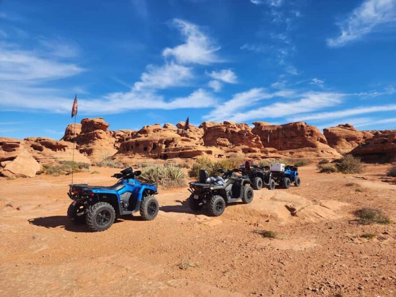 Flintstone Bedrock ATV Adventure at Sand Hollow State Park - The Picnic Lunch and Rest Breaks
