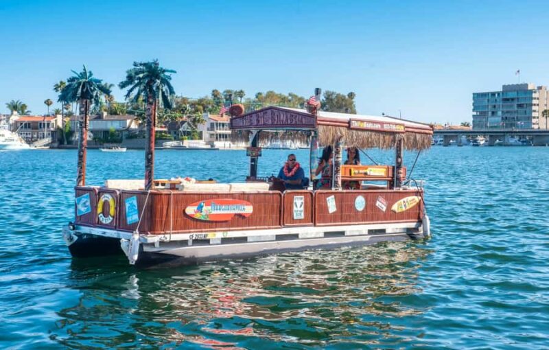 Floating Tiki Bar Harbor Cruise - Discover the Private Floating Tiki Bar Harbor Cruise in Newport Harbor