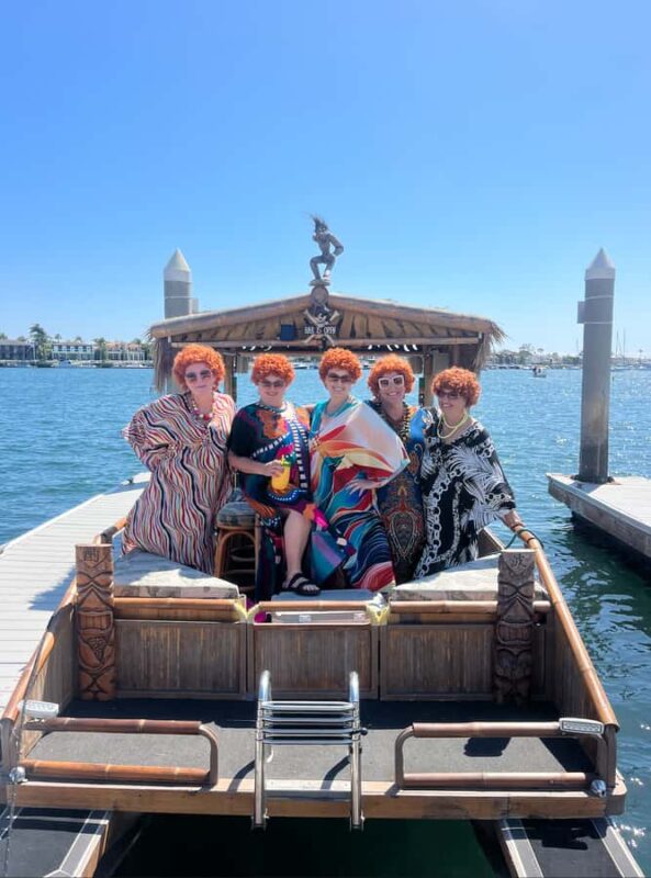 Floating Tiki Bar Harbor Cruise - The Captain’s Role and Friendly Service