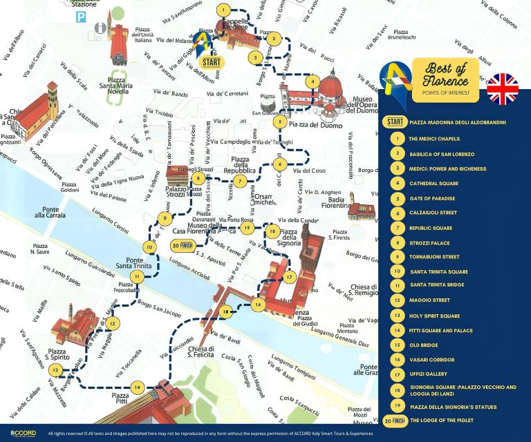 Florence: 2.5 hour Audio Guided Walking Tour led by Host - Visiting Florence’s Medici Chapel and Basilica di San Lorenzo