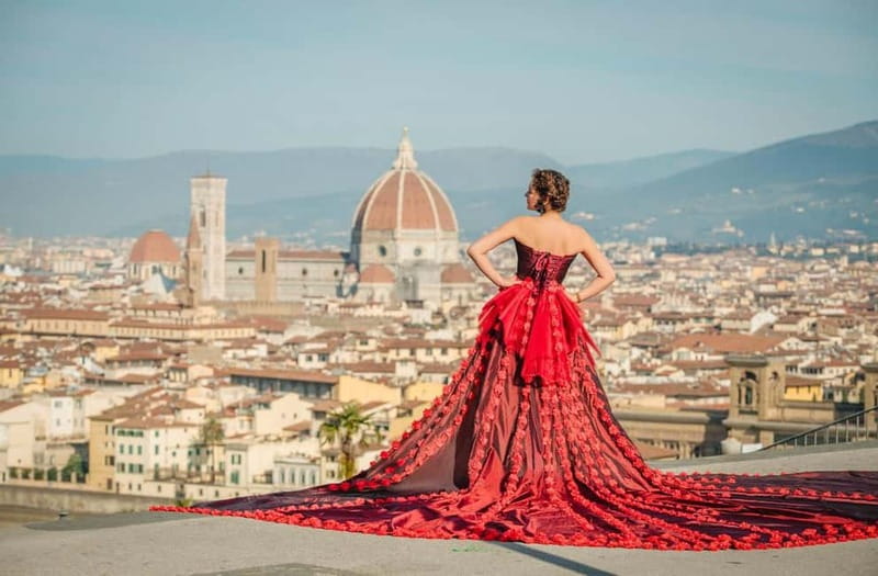 Florence: A photoshoot in luxurious dresses - Selecting Your Luxurious Dresses for a Regal Feel