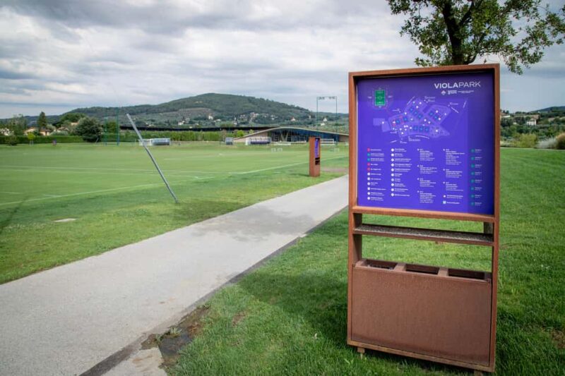 Florence: ACF Fiorentina Viola Park Guided Tour & Drink - Key Points