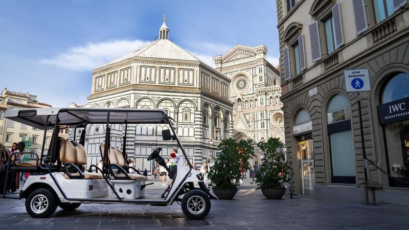 Florence and Fiesole Tour in an Electric Golf Cart - Florence and Fiesole in a Golf Cart: The Perfect Pace