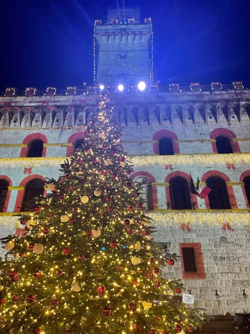 Florence: Arezzo & Montepulciano Christmas Markets Tour - Key Points