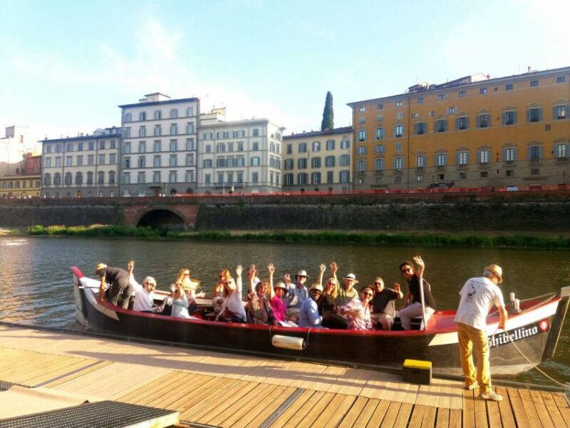Florence: Authentic Barchetto River Cruise with Wine & Guide - A Scenic Journey Under Florence’s Famous Bridges