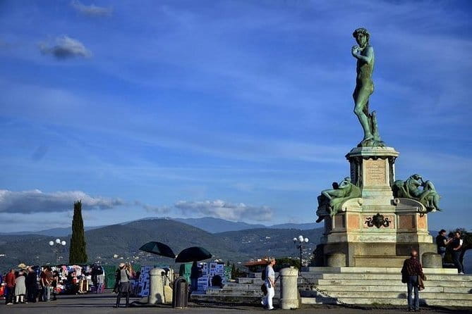 Florence by golf Cart Piazzale Michelangelo - Key Points