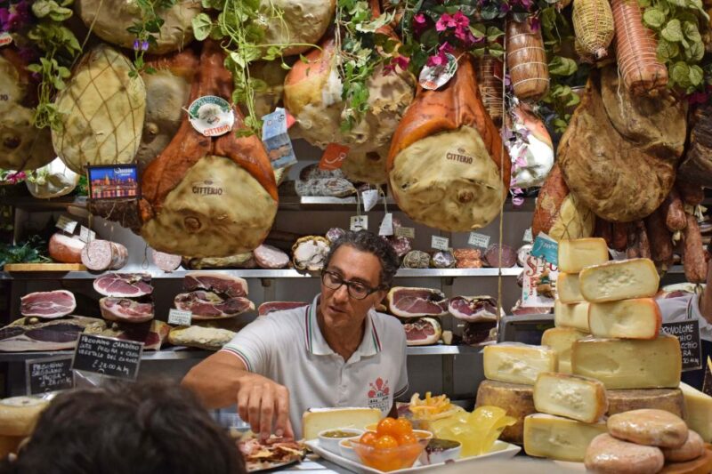 Florence Central Market Food Tour with Eating Europe - Practical Details: Meeting Point, Group Size, and Weather Considerations