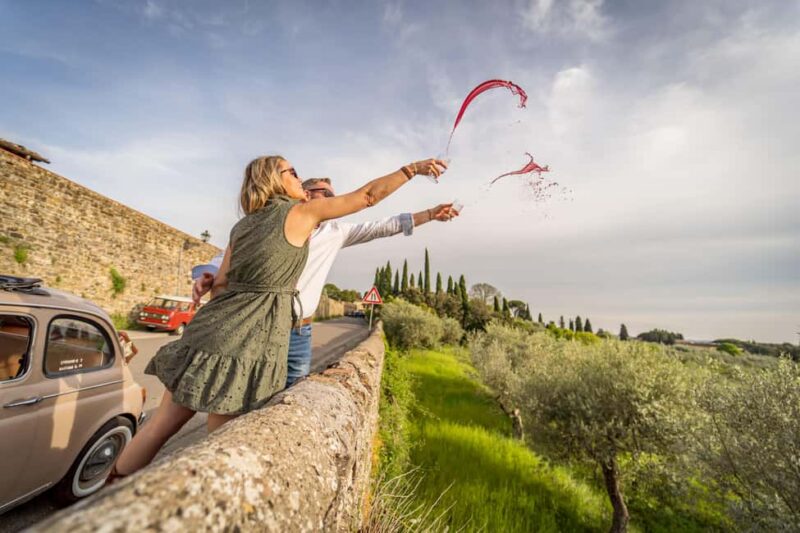 Florence: Chianti Hills Wine Tasting Tour in Fiat 850 Van - Starting Point and Departure Details in Florence