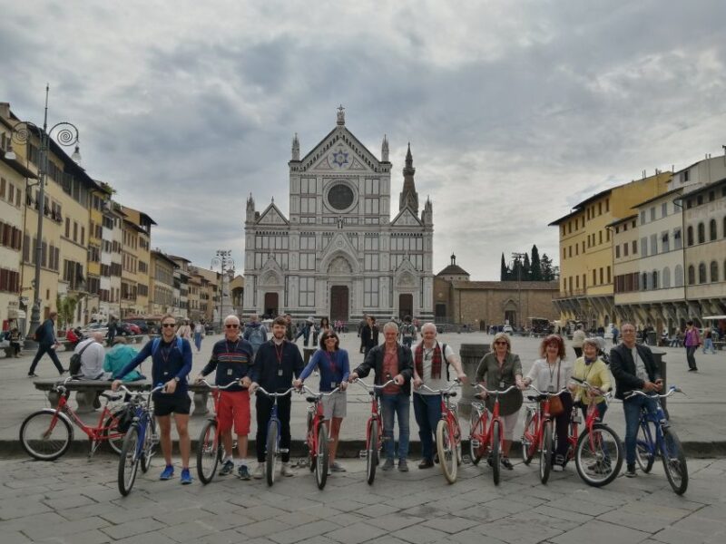 Florence: City Highlights Bike Tour - The Basilica of Santa Croce and Its Famous Burials