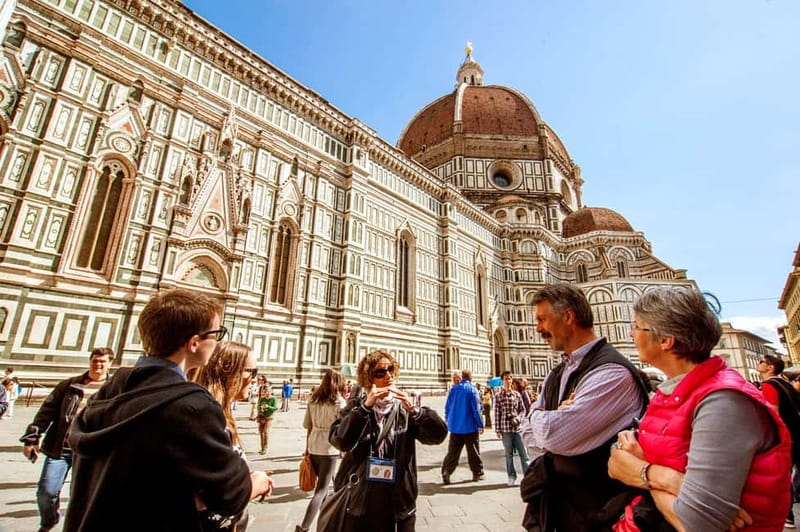 Florence: City Highlights Walking Tour + Wine Windows Option - Key Points