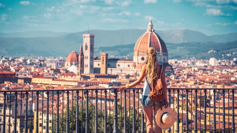 Florence: City Skyline Photoshoot at Piazzale Michelangelo - The Value of Professional Photos in Florence