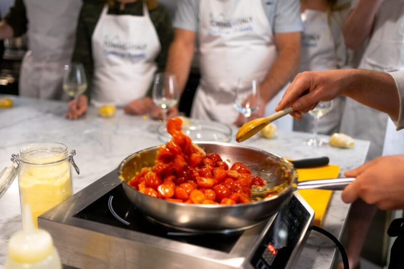 Florence: Cooking Class with Local Food Market Tour - Cooking Fresh Pasta with Professional Chefs