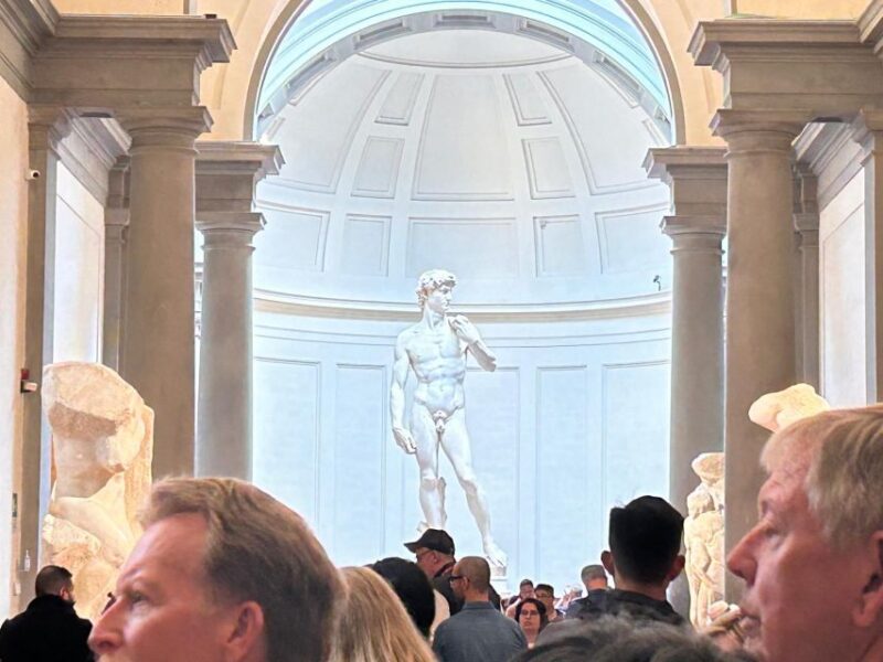 Florence: David's Accademia timed Ticket with Audio APP - Exploring Michelangelo’s David and Other Sculptures in the Main Hall