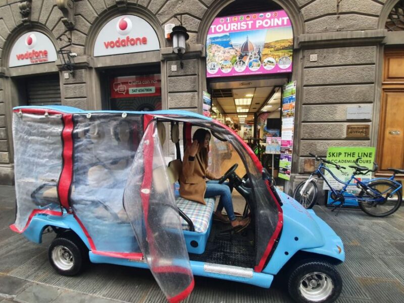 Florence: Eco-Friendly Panoramic Tour in Electric Golf Cart - Navigating Florence’s Historic Streets