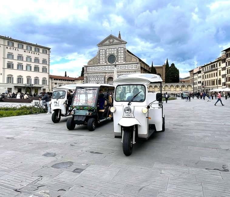 Florence: Eco Golf Car & Tuk Tuk City Tour (save the planet) - The Landmarks You’ll Pass and Learn About