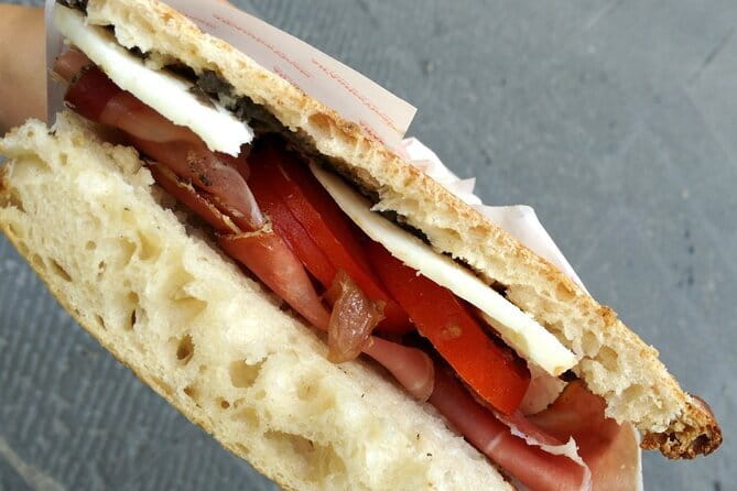 Florence Food Tour with Antico Vinaio skip the line - Wine Tasting at a Florentine Local