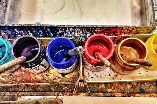 Florence for kids: private tour - Watch Artisans at Work: Paper-Marbling Workshop