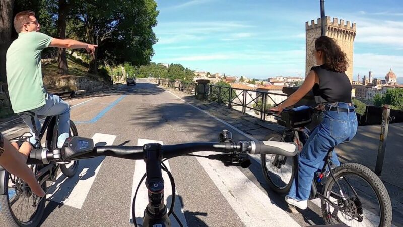 Florence: Guided Tour by E-Bike with Gelato & optional Lunch - Visiting Piazzale Michelangelo for Stunning Views