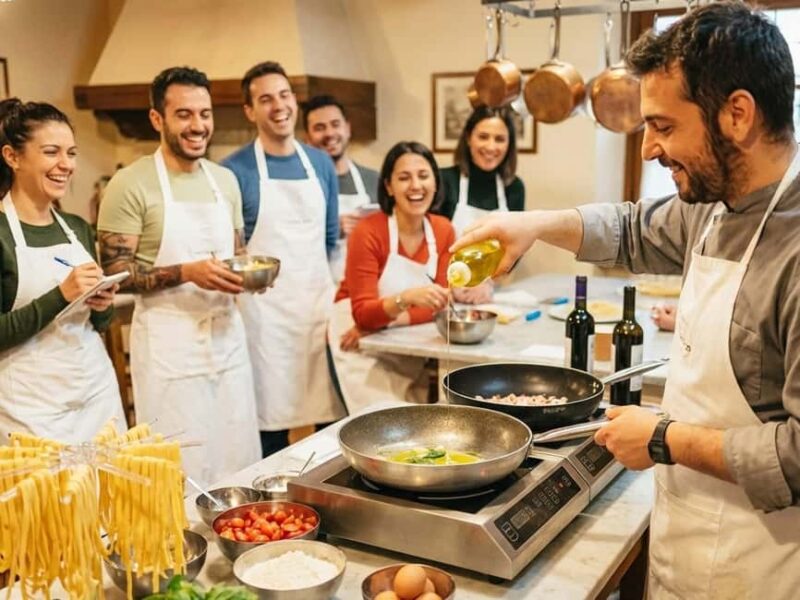 Florence: Medici Table Pasta Class with Renaissance Stories - Making Pappardelle: A Tuscan Classic