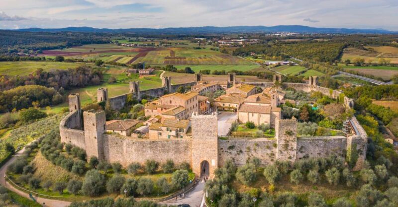 Florence: Monteriggioni & Val d'Orcia Optional Wine Tasting - Discover Tuscany on a Full-Day Tour from Florence