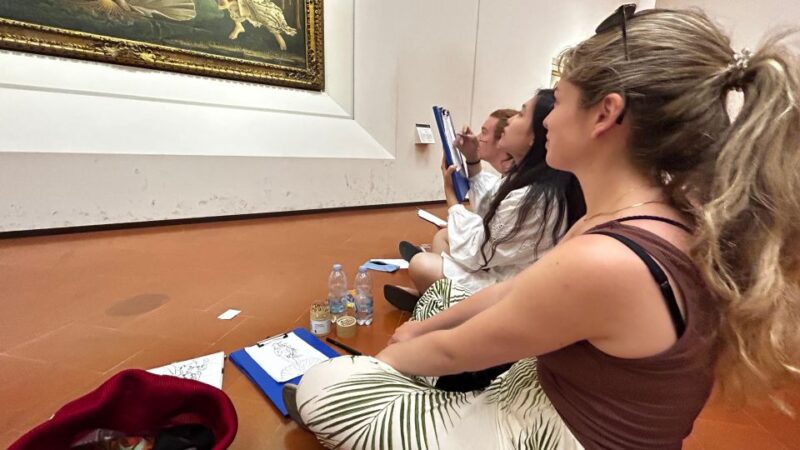 Florence : Painting and Wine - Creative Florence Painting and Wine Experience with Expert Guidance