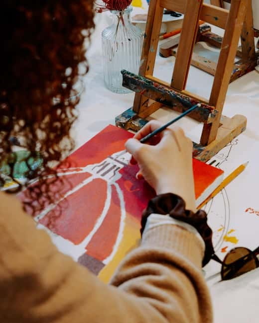 Florence: Paint&Wine with the view of Ponte Vecchio - The Studio’s Location in Florence’s Historic Center